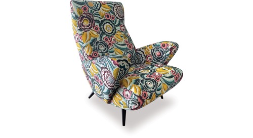 Ken Armchair / Occasional &ndash; Laurie Watermelon